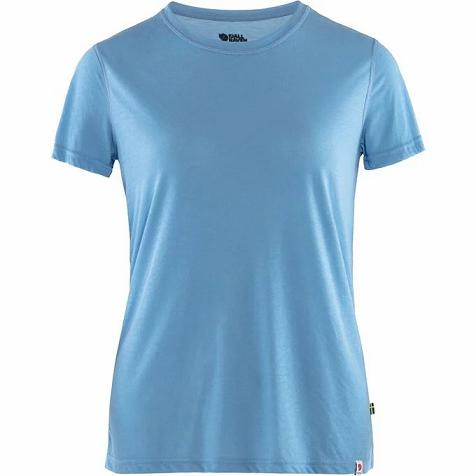 Fjallraven High Coast T-Shirt Blue Singapore For Women (SG-501755)